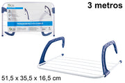 STENDIBIANCHERIA DA FINESTRA IN METALLO 3 M.