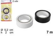 PACK 2 NASTRI ISOLANTI COLORATI 7 M.