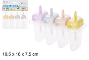 PACK 4 STAMPI PER GELATO COLORI ASSORTITI