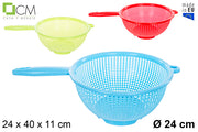SCOLAVERDURE IN PLASTICA CON MANICO COLORI ASSORTITI 24 CM