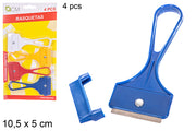 PACK 4 RASCHIETTI COLORI ASSORTITI