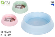 MANGIATOIA PER CANI ROTONDA COLOR PASTELLO