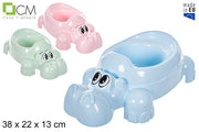 VASINO PER BAMBINI IPPOPOTAMO COLORI PASTELLO