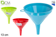 IMBUTO IN PLASTICA COLORI ASSORTITI 13 CM