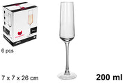 BICCHIERE DA CHAMPAGNE EXCALIBUR 200 ML