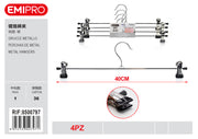EMI GRUCCE METALLO 4PZ 40CM 45G