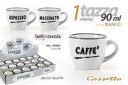 TAZZINA 90ML AS.GESSO