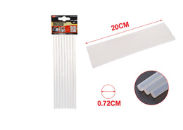 COLLA PER PISTOLA CALDA 0.7CM*20CM 8PZ