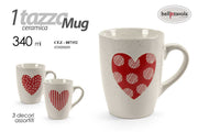 CEZ/MUG 340ML CUORE AS. 8,3*10 05800600