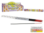 INCENSO 24G 20 BASTONCINI TULASI MUSCHIO BIANCO