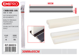 EMI SOTTOPORTA DOPPIO AD ISOLAMENTO 30MM*95CM