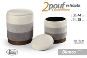 POUF CONTEN. BIANCO SR023850G1