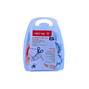 SET Estintore portatile 750ml Fire Halt professionale certificato A-F Casa Camping + Kit pronto soccorso 18 pz