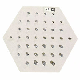 Orecchini con Strass in Acciaio