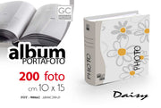 FOTO ALBUM DAISY 200X 10*15CM AB46C200-D