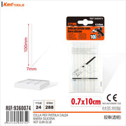 COLLA PER PISTOLA CALDA 0.7CM*10CM 10PCS
