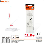COLLA PER PISTOLA CALDA 0.7CM*20CM 10PCS
