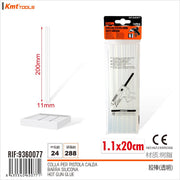 COLLA PER PISTOLA CALDA 1.1CM*20CM 6PCS