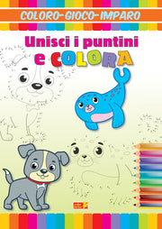 GIOCO COLORO IMPARO - UNISCI I PUNTINI 16/B
