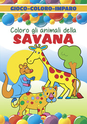 GIOCO COLORO IMPARO - ANIMALI DEL  MARE16/C