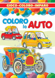 GIOCO COLORO IMPARO - COLORO LE AUTO 16/C