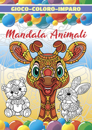 GIOCO COLORO IMPARO - MANDALA ANIMALI 16/C