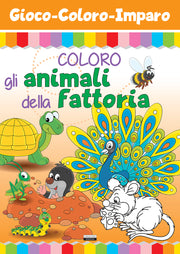 GIOCO COLORO IMPARO - COLORO ANIMALI FATT16/A