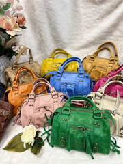 CITY BAG - in pelle Made in Italy - 25x15x10 cm