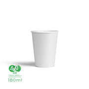 BICCHIERI DI CARTA 180ML 50PZ BIANCO