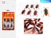 DECORAZIONI SCARAFAGGIO DI HALLOWEEN 6PC