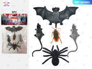 DECORAZIONI DA SPOOKY ANIMAL DI HALLOWEEN 5PC