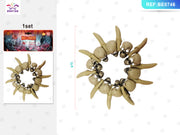 BRACCIALETTO A CRANI DI HALLOWEEN 1PC