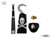 SET PIRATA (BINOCOLOGANCIOMASCHERA PER OCCHIANELLO) DI HALLO