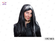 STREGA DI FUOCO DI HALLOWEEN - CAPELLI LUNGHI E LISCI 140 G