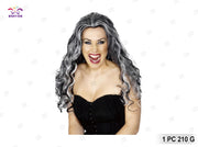 PARRUCCA LUNGA DA VAMPIRO PER DONNA NON IGNIFUGA PER HALLOWE