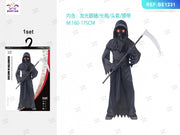 COSTUME DA MIETITORE DI HALLOWEEN CON OCCHI LUMINOSI