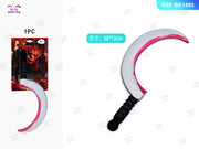 CUTLASS PICCOLO INSANGUINATO DI HALLOWEEN 38*13CM 1PC