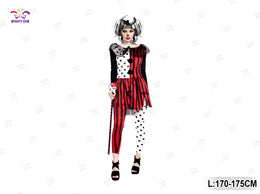 COSTUME CLOWN PER ADULTI DI HALLOWEEN 1 SET