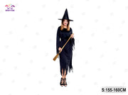COSTUME DA STREGA PER ADULTI DI HALLOWEEN 1 SET
