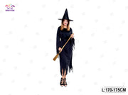 COSTUME DA STREGA PER ADULTI DI HALLOWEEN 1 SET