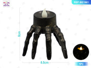 CANDELA CON ARTIGLIO SPETTRALE DI HALLOWEEN 1PC
