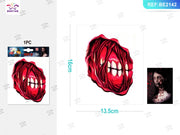 ADESIVI PER TATTUAGGI DI HOLLOWEEN 1PC