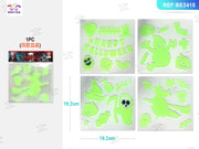 ADESIVI IN GEL DI HALLOWEEN (MIX DI 4 TIPI, CONFEZIONE MEDIA