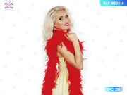 SCIARPA DI PIUME ROSSA DI HALLOWEEN (NUMERO 18) 40G 1 PC