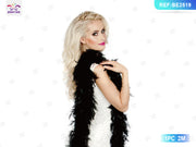 SCIARPA DI PIUME NERE DI HALLOWEEN (NUMERO 96) 40G 1 PC