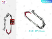 BASTONE AD UNCINO CON SANGUE DI HALLOWEEN 1PC