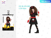 COSTUME DA INFERMIERA SANGUINANTE DI HALLOWEEN PER BAMBINI 1