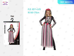SPOSA FANTASMA PER ADULTI DI HALLOWEEN 1SET