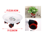 VASSOIO PER PIANTE CON RUOTE