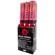 6 CONFEZIONI CIN INCENSO ROSA ROSSA 20 STICK